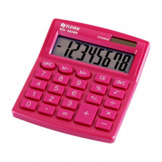 Calculator de birou 8 digiti , 120 x 105 x 21 mm, Eleven SDC-805,4 culori
