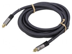 Cablu Toslink 3m Aurit PVC foto