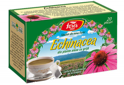 Ceai Echinacea 20dz Fares foto