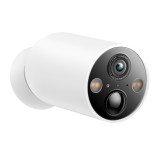 CAMERA IP Exterior cu acumulator TP-LINK, IP66, dist. IR 15 m, tip lentila fixa 3.15 mm, 3 Mpx rezolutie 2K, wireless, microfon, carcasa plastic, nece