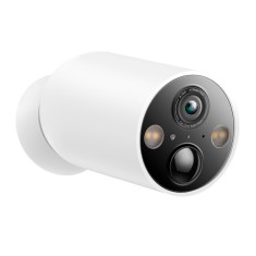 CAMERA IP Exterior cu acumulator TP-LINK, IP66, dist. IR 15 m, tip lentila fixa 3.15 mm, 3 Mpx rezolutie 2K, wireless, microfon, carcasa plastic, nece foto