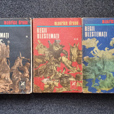 REGII BLESTEMATI - Maurice Druon (3 volume)