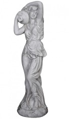 Statueta mare cu o femeie din rasini YAC049