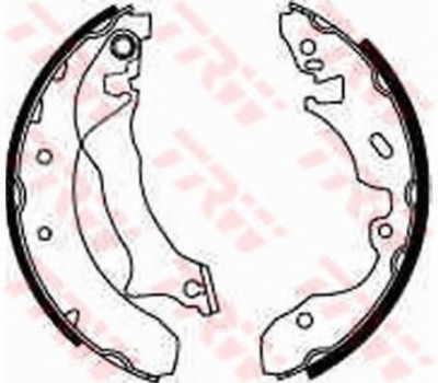 Set saboti frana FORD MONDEO II Limuzina (BFP) (1996 - 2000) TRW GS8536 foto