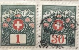 Cumpara ieftin Timbre Helvetia-Elvetia Interbelica TMB1CH serie/lot 2