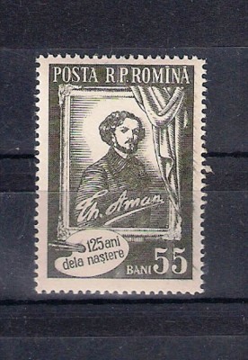 ROMANIA 1956 - 125 DE ANI DE LA NASTEREA LUI THEODOR AMAN, MNH - LP 417 foto