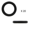 Set oring aer conditionat RapidAuto VA509177, 20 buc.