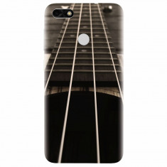 Husa silicon pentru Huawei Y6 Pro 2017, Bass Guitar