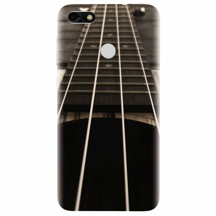 Husa silicon pentru Huawei P9 Lite, Bass Guitar