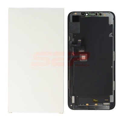 LCD+Touchscreen cu Rama Apple iPhone 11 Pro Max BLACK ORIGINAL REFURBISHED foto
