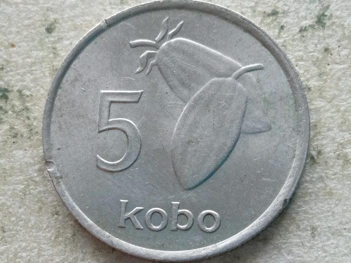 NIGERIA-5 KOBO 1974