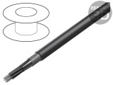 Cablu electric negru 7x0.75mm&sup2; HELUTHERM 145 MULTI