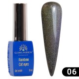 Cumpara ieftin Oja semipermanenta Rainbow Laser Cat Eyes 8ml, 06, Global Fashion