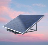 Sistem fotovoltaic pentru perete, balcon, balustrada, gradina - Cu Acumulator