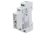 Releu monitorizare tensiune POLLIN MKF-2PM SPDT pentru şină DIN