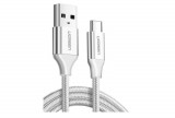 Cablu date nichelat UGREEN US288, USB-C QC, 3.0,&nbsp; 2 m