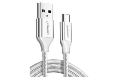 Cablu date nichelat UGREEN US288, USB-C QC, 3.0,&amp;nbsp; 2 m foto