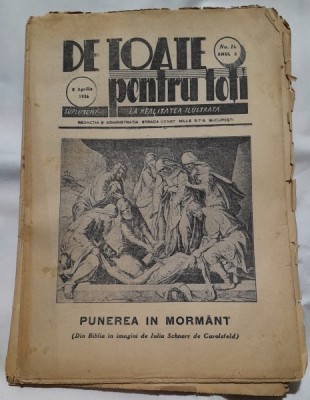 De Toate pentru Toti, supliment Realitatea Ilustrata nr.10/1936 foto