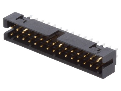 Conector soclu PCB-cablu 30 pini THT foto