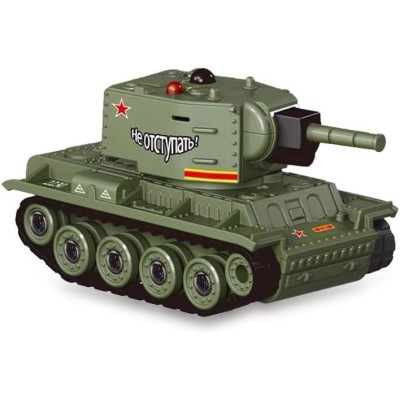 Mini Tanc cu Telecomanda, Flippy, Wireless, 4 x 8 x 4 cm, cu Infrarosu, Verde foto