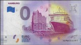 !!! NOU : 0 EURO SOUVENIR - GERMANIA , HAMBURG - 2020.1 - UNC / IN SCAN