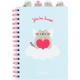 Notebook cu Sina Pusheen Purrfect Love Collection Project Notebook