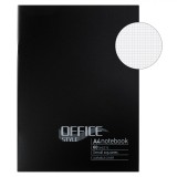 Caiet Matematică, Office Style, A4, 60 File, Copertă Neagră, Oem