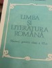 LIMBA SI LITERATURA ROMANA MANUAL PENTRU CLASA A IX A 1977/80, Clasa 9, Limba Romana