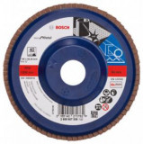 Cumpara ieftin Disc de slefuire evantai BOSCH X571 pentru metal ,D 125 mm; G 40, drept