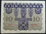 Cumpara ieftin Bancnota istorica 10 COROANE / KRONEN- AUSTRIA, anul 1922 * cod 319