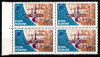 Romania 1965, LP 603, Ranger 9 (supratipar), bloc de 4, MNH! LP 110,00 lei, Spatiu, Nestampilat