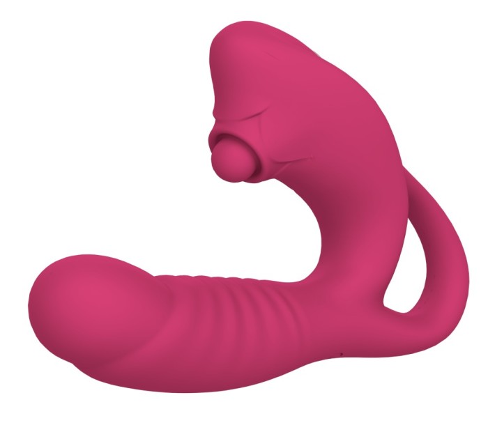 Vibrator LoveS Dual Vibe Stimulating Pink