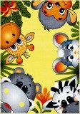 Cumpara ieftin Covor Pentru Copii Kolibri Animalute 11058 - 120x170, Galben