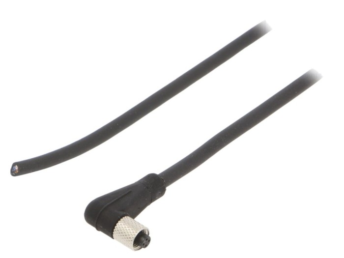 Conector M5 mamă 4 pini IP67