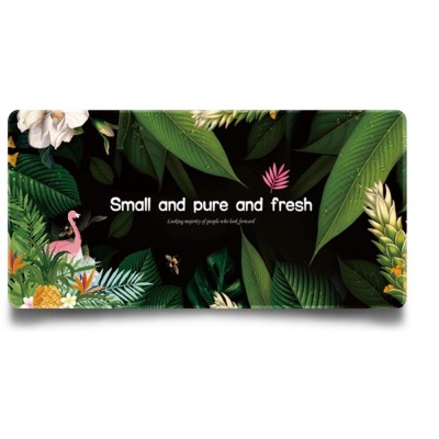Mousepad Profesional pentru Gaming, 100 x50 cm, Baza Cauciucata si Cusaturi Laterale, Compatibil Laptop sau Calculator, Premium, Natura, CBD CORAL BES foto
