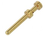 Pin tată cupru aurit 0,75mm&sup2; 18AWG vrac crimpat