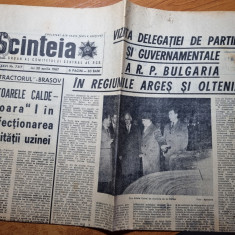 scanteia 20 aprilie 1967-ceausescu vizita in arges,pitesti,topolovrni,craiova