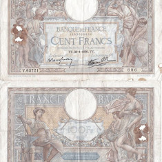 1939 (26 I), 100 francs (P-86b.9) - Franța