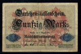 Germania 1914 - 50 Mark, circulata