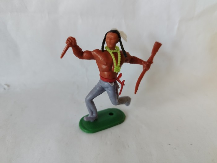 bnk jc Figurina de plastic - indian - Hong Kong copie Timpo