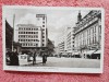 Carte postala, Bucuresti Calea Victoriei cu Piata Teatrului1938