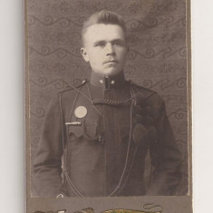 Fotografie militară veche, carton . atelier Vinka, Trebinje