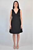 Rochie firma EMMA&amp;GAIA,made in Italy,eticheta si factura,marime 42 si 44, Negru, Poliester