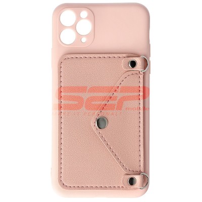 Toc TPU Crossbody Wallet Apple iPhone 11 Pro Max PINK foto