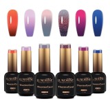 Cumpara ieftin Set 6 Oje Semipermanente Thermocool LUXORISE - Mirage