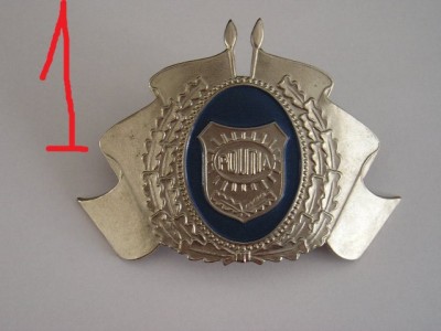 QW14 - Emblema militara - anii 1990 - politie - piesa de colectie foto