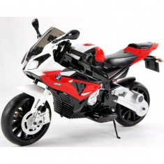 Motocicleta electrica BMW S1000RR rosu foto