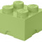 Cutie depozitare LEGO 2X2 verde galbui (40031748)