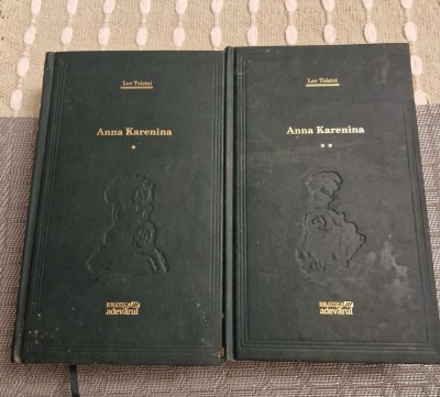 Anna Karenina 2 volume Lev Tolstoi adevarul foto