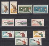 1965 LP 608 LP 608 a CAMPIONATELE EUROPENE DE TIR DANTELAT+NEDANTELAT SERII MNH, Nestampilat